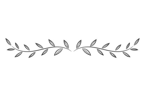 Flourish Botany Divider: An Elegant Wedding Design Header