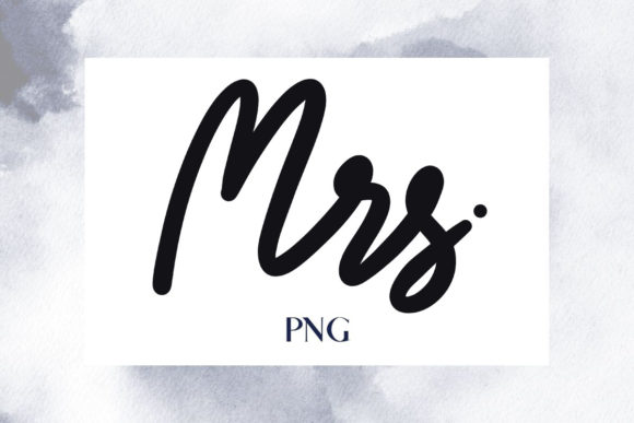 Mrs. Wedding Sign: A Premium Font for Elegant Design