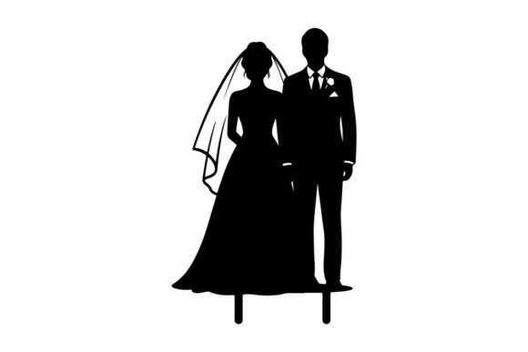 Silhouette of Wedding Couple Standing to: A Designer's Ally
