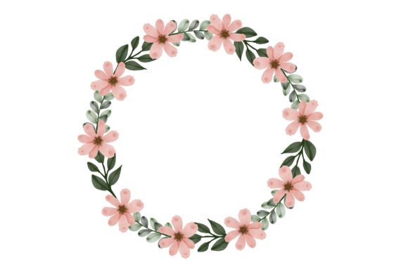 Soft Romance for Every Project: The Peach Floral Wreath