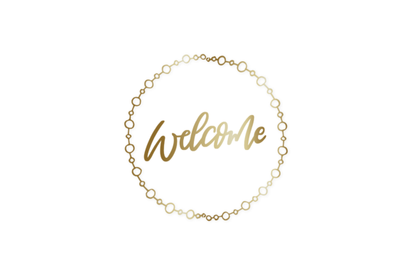 Wedding Lettering with Wreath: Elegant Typography for Modern Designs