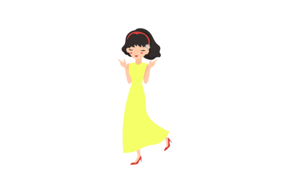 Wedding Woman Beautiful Character: Design Elegance Unpacked